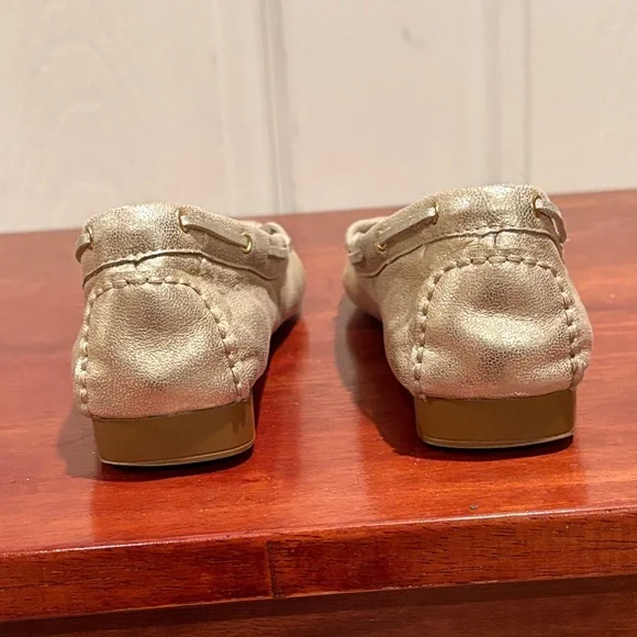 Michael Kors Metallic Gold Moccasins/Loafers - Picture 7 of 7